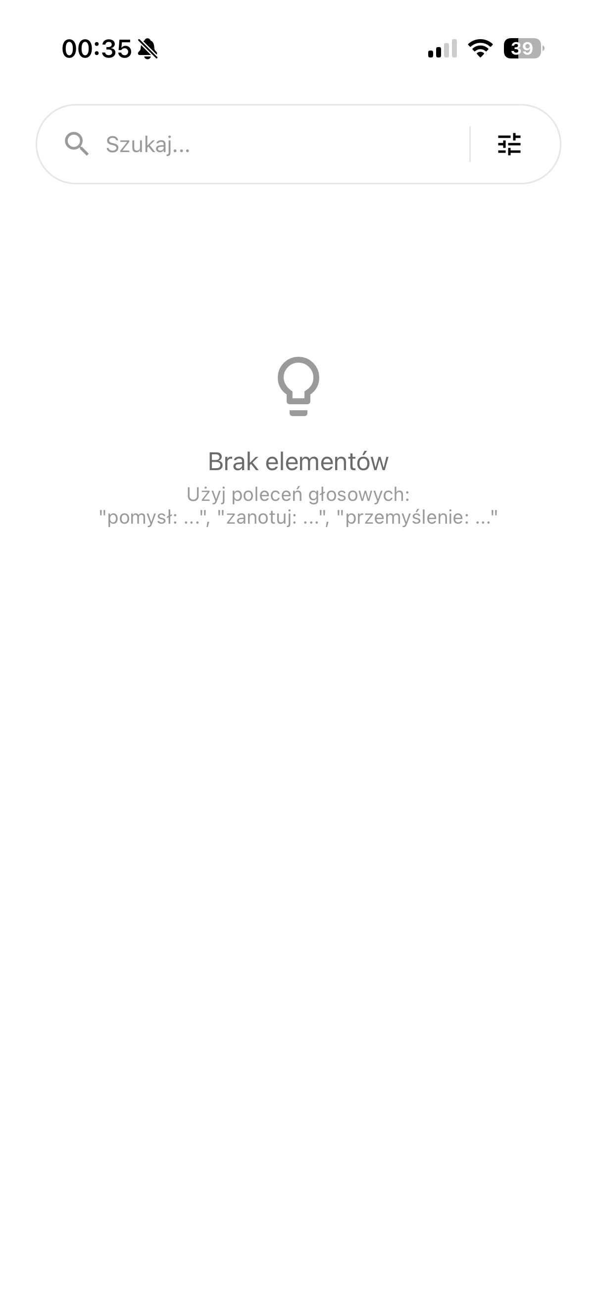 AIPlaning — lista pomysłów